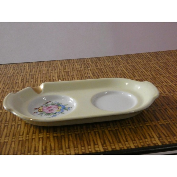 Vintage 1930's Ashtray/Teacup Tray with German Marking - Picture 4 of 4
